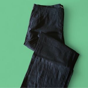 100% Linen J. Jill Trousers, Lined